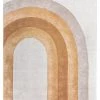 Miss Amara Blake Orange Rainbow Rug
