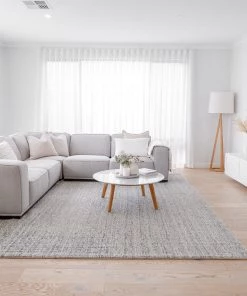 Miss Amara Bree Ivory And Grey Marble Wool Rug All Rugs