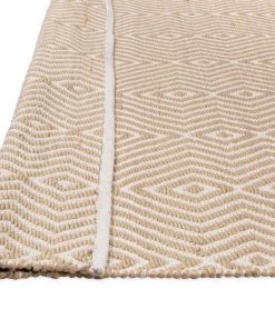Miss Amara All Rugs Bridie Beige And Ivory Indoor Outdoor PET Rug