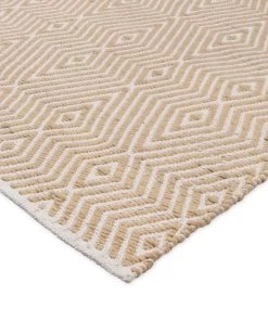 Miss Amara All Rugs Bridie Beige And Ivory Indoor Outdoor PET Rug