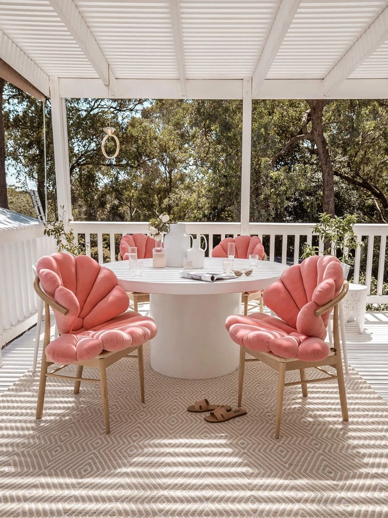 Miss Amara All Rugs Bridie Beige And Ivory Indoor Outdoor PET Rug