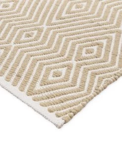 Miss Amara Bridie Beige And Ivory Indoor Outdoor PET Runner Rug All Rugs