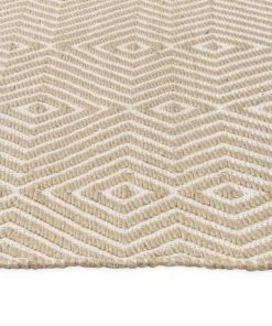 Miss Amara Bridie Beige And Ivory Indoor Outdoor PET Runner Rug All Rugs