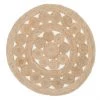 Miss Amara Kochi Hand-Braided Round Jute Rug All Rugs