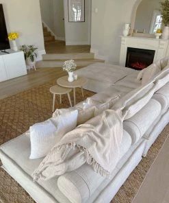 Miss Amara Callie Tribal Natural Diamond Jute Rug All Rugs