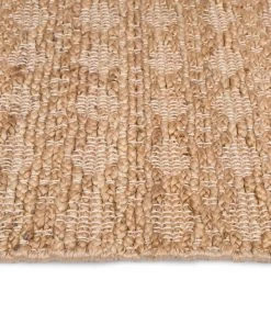 Miss Amara Callie Tribal Natural Diamond Jute Rug All Rugs