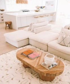 Miss Amara Camilla Tribal Pattern Berber Wool Shag Rug