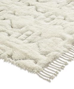 Miss Amara Camilla Tribal Pattern Berber Wool Shag Rug