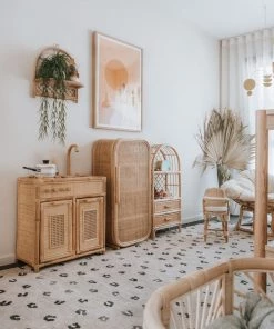 Miss Amara Candice Beige Leopard Animal Print Rug