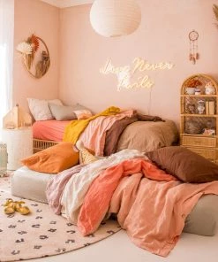 Miss Amara Candice Beige Round Leopard Animal Print Rug