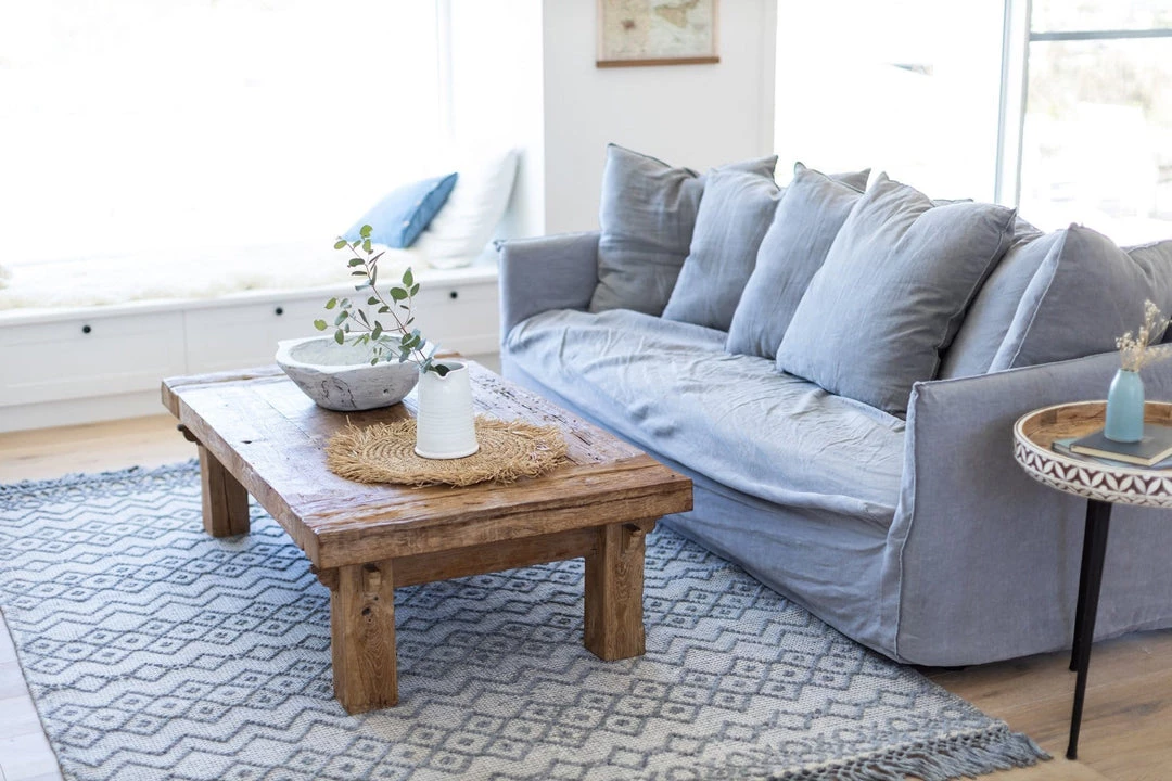 Miss Amara Carlita Grey And Ivory Diamond Pattern PET Rug