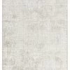 Miss Amara Cecilia Grey And Ivory Distressed Floral Rug