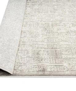 Miss Amara Celine Grey Ivory And Cream Traditional Floral Rug