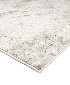 Miss Amara Celine Grey Ivory And Cream Traditional Floral Rug