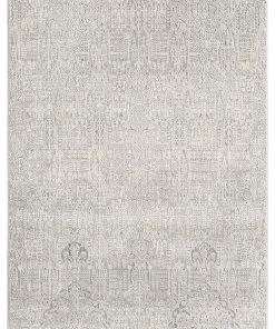 Miss Amara Celine Grey Ivory And Cream Traditional Floral Rug