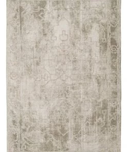 Miss Amara Charla Ivory And Beige Floral Distressed Rug