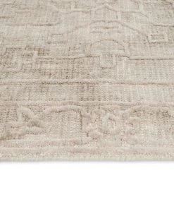 Miss Amara Charla Ivory And Beige Floral Distressed Rug