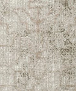 Miss Amara Charla Ivory And Beige Floral Distressed Rug