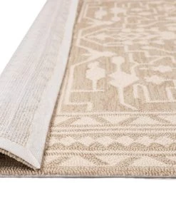 Miss Amara Charlie Beige Patterned Indoor Outdoor Rug All Rugs