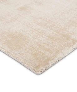 Miss Amara Claude Beige And Ivory Distressed Viscose Rug
