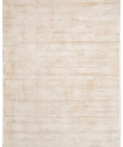 Miss Amara Claude Beige And Ivory Distressed Viscose Rug
