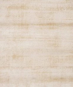 Miss Amara Claude Beige And Ivory Distressed Viscose Rug