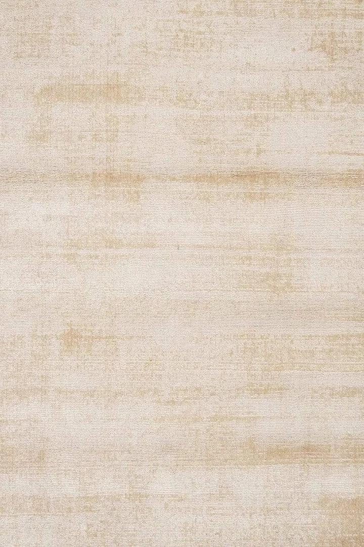 Miss Amara Claude Beige And Ivory Distressed Viscose Rug
