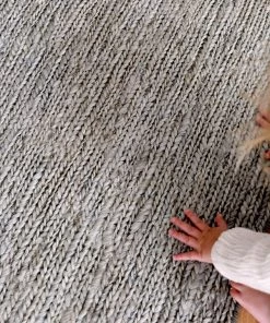 Miss Amara Clover Brown And Green Braided Jute Rug All Rugs