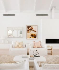 Miss Amara Coco Ivory Tribal Textured Washable Shag Rug