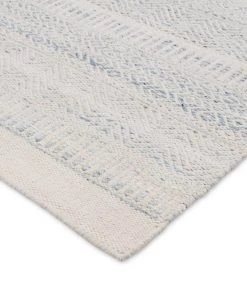 Miss Amara Daisy Cream And Blue Indoor Outdoor PET Runner Rug All Rugs