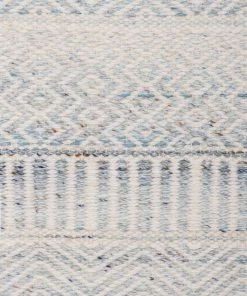 Miss Amara Daisy Cream And Blue Indoor Outdoor PET Runner Rug All Rugs