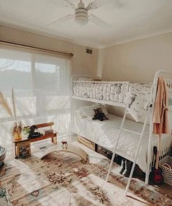 Miss Amara Dakota Blue And Pink Bordered Floral Rug All Rugs