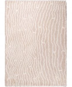 Miss Amara Daria Beige And Cream Abstract Tribal Wool Rug All Rugs