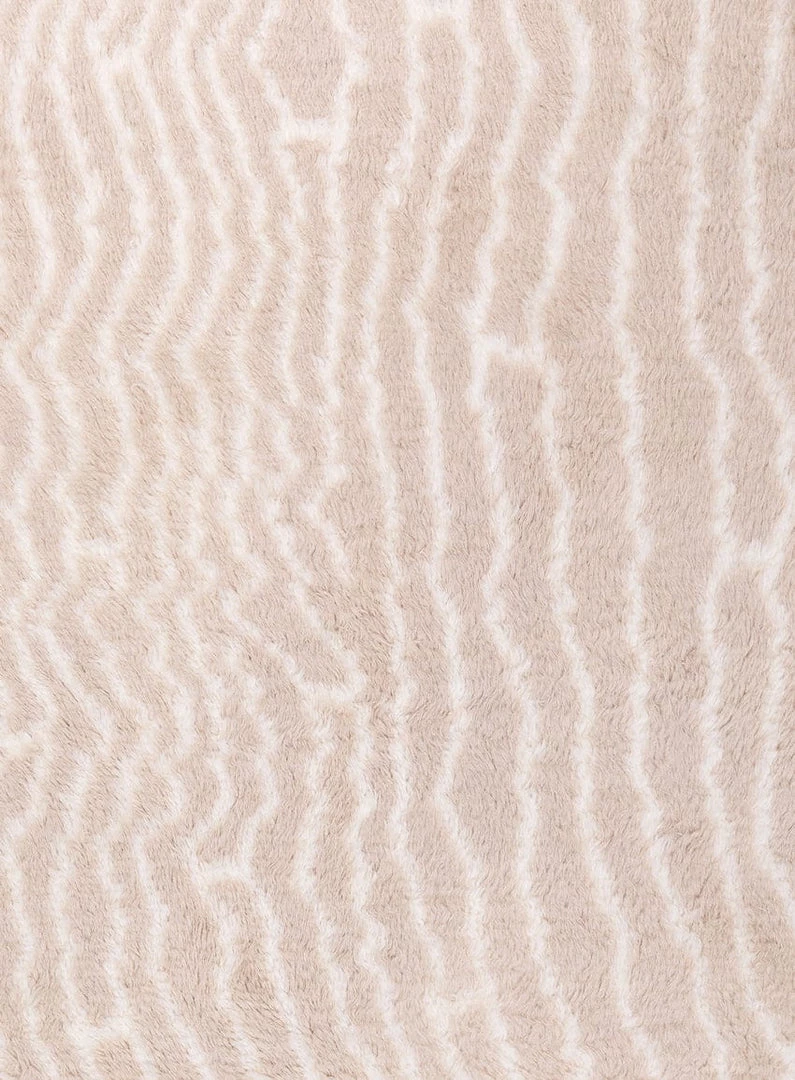 Miss Amara Daria Beige And Cream Abstract Tribal Wool Rug All Rugs