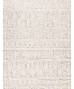Miss Amara All Rugs Delphine Ivory And Beige Tribal Transitional Rug