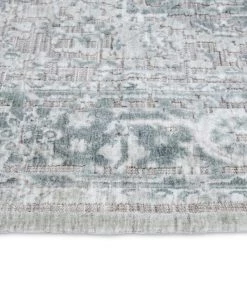 Miss Amara Dylan Dark Blue And Grey Traditional Distressed Rug All Rugs