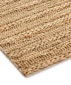 Miss Amara Eboni Chunky Braided Jute And Cotton Rug All Rugs
