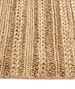 Miss Amara Eboni Chunky Braided Jute And Cotton Rug All Rugs