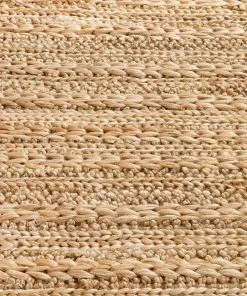 Miss Amara Eboni Chunky Braided Jute And Cotton Rug All Rugs