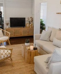 Miss Amara Eboni Chunky Braided Jute And Cotton Rug All Rugs