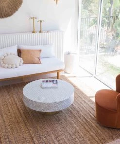 Miss Amara Eboni Chunky Braided Jute And Cotton Rug All Rugs