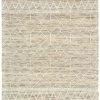 Miss Amara Edita Taupe Tribal Pattern Wool And Hemp Flatweave Rug All Rugs