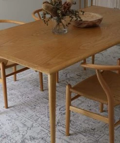 Miss Amara Elania Grey And Blue Traditional Distressed Medallion Rug