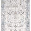 Miss Amara All Rugs Eleanor Cream Blue And Tan Traditional Rug