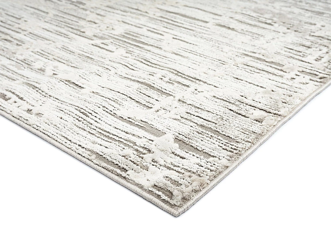 Miss Amara All Rugs Eliana Grey Ivory And Cream Traditional Floral Rug