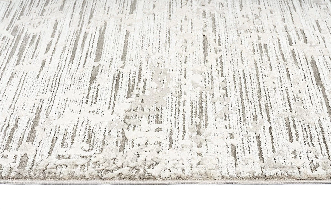 Miss Amara All Rugs Eliana Grey Ivory And Cream Traditional Floral Rug