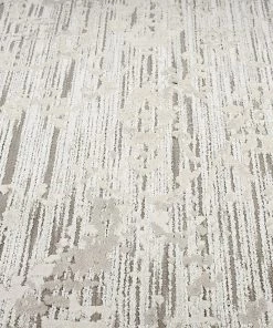 Miss Amara All Rugs Eliana Grey Ivory And Cream Traditional Floral Rug