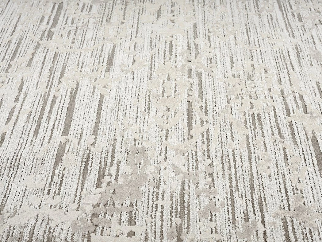 Miss Amara All Rugs Eliana Grey Ivory And Cream Traditional Floral Rug