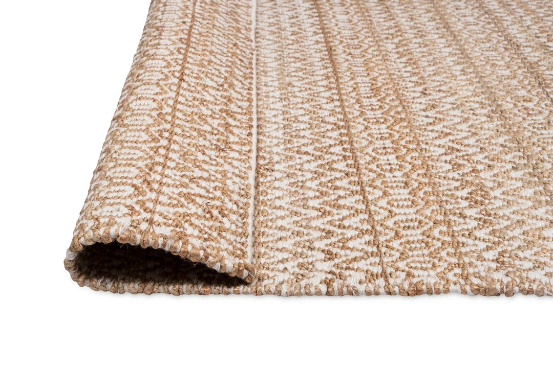 Miss Amara All Rugs Emelia Natural Ivory Tribal Jute Rug