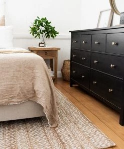 Miss Amara All Rugs Emelia Natural Ivory Tribal Jute Rug